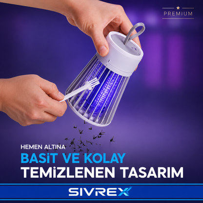 Sivrex Orjinal UV Işınlı Sinek Lambası