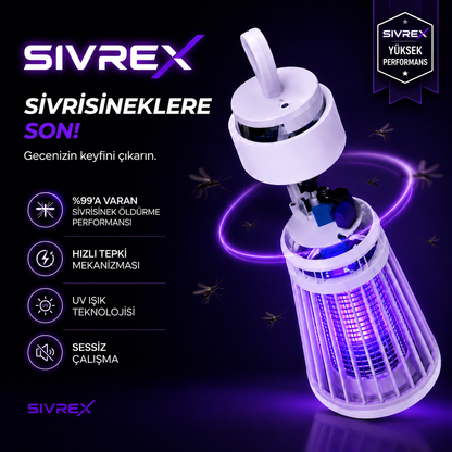 Sivrex Orjinal UV Işınlı Sinek Lambası